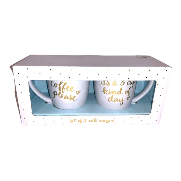 NWT Dayna Lee Inspiration Collection Large Coffee Mug Gift Box Set - Picture 2 of 2